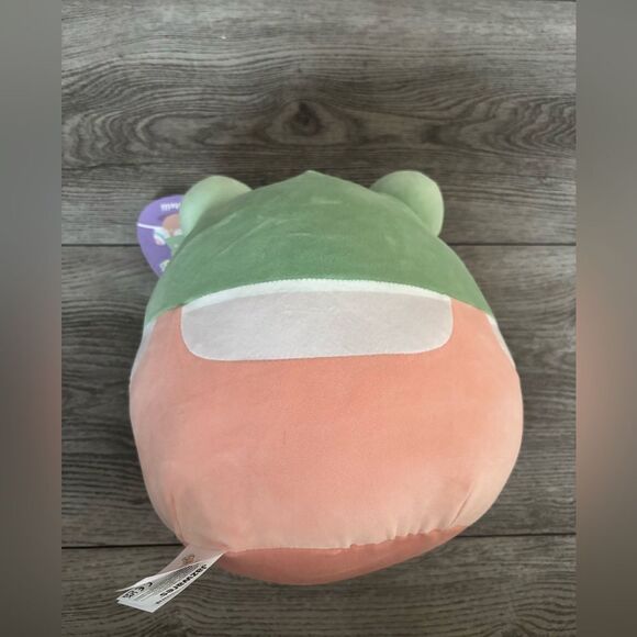 Squishmallows Green and Pink Frog Plush Toy - Picture 3 of 4